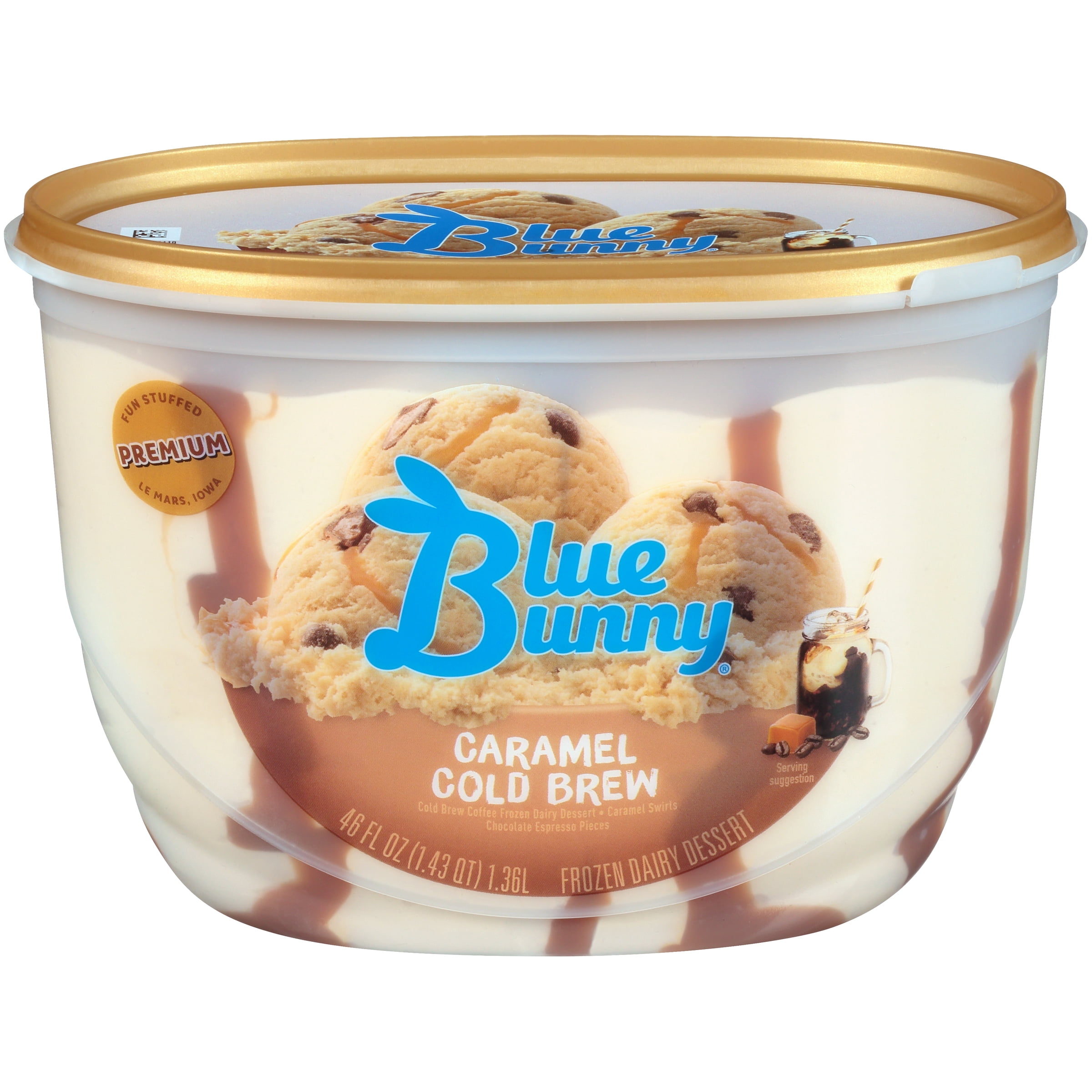 blue bunny ice cream stuffed animal