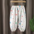 thumbnail image 3 of Odeerbi 1-7 Years Kids Boys Girls Cotton Bloomers Summer Cute Print Jogger Pants Breathable Loose Casual Lantern Pants Haren Pants, 3 of 3