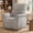 Gray (ZJ729-13), variant on Eastvita Oversized Swivel Rocker Recliner Chair Manual Chenille Armchair 38.6'' Extra Wide Seat 350 lbs