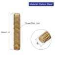 thumbnail image 2 of Uxcell 30 Pack Fully Threaded Rod, M6-1.0x30mm Carbon Steel Long Thread Screw, 2 of 6