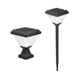 thumbnail image 2 of Led Solar Post Light Home Zone Security Lámpara De Columna Súper Brillante Ip54 Impermeable Jardín Al Aire Libre Césped Stake Luz Solar Construido En 2000 Mah Batería sonducket HA021843-00, 2 of 6
