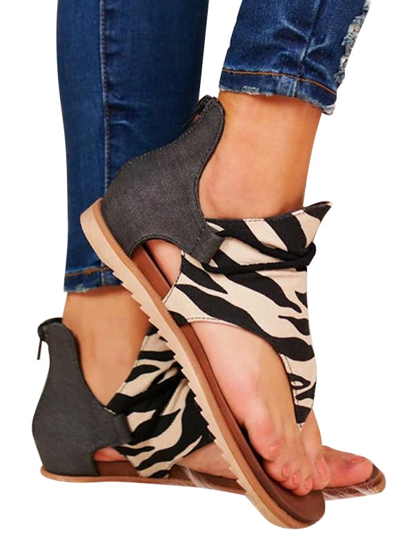 walmart leopard sandals