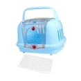 thumbnail image 3 of Perros cajas para perros gato de gato transpirable suministros de mascotas resistentes de viaje transportista de mascotas para perros aerolínea Azul, 3 of 8