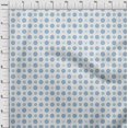 thumbnail image 4 of oneOone Georgette Viscose Medium Blue Fabric Asian Block Sewing Craft Projects Fabric Prints By Yard 42 Inch Wide, 4 of 5