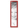 thumbnail image 2 of ArtToFrames 10" x 42" Red Picture Frame, 10x42 inch Red Wood Poster Frame (WOM-4593),  Pack, 2 of 8