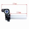 thumbnail image 4 of Applies to 22mm Motorcycle Racing Aluminum Visible Quick Twist Gas Throttle Settle Grips Dirt Pit Bike ATV UTV XR50 CRF50 KLX, 4 of 7
