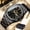 Black, variant on Quartz Watch Men's Stainless Steel Sports Waterproof Luminous Date Fashion Men's Watch
