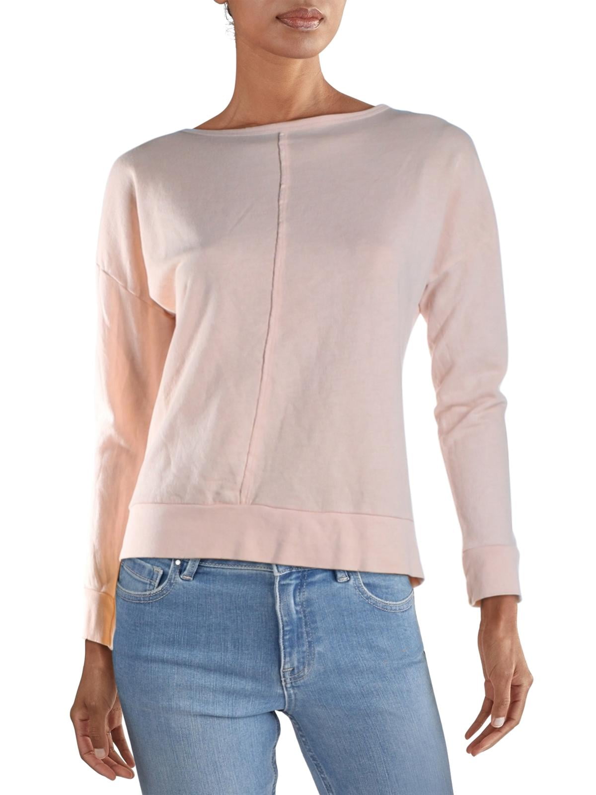Joe's Jeans Womens Odetta Open Back Cut Out Sweatshirt - Walmart.com