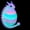 Glow in Dark Rainbow-2, variant on 3D Printed Dragon Eggs with Dragon Inside, Large Articulated Dragons with Eyes, Easter Basket Essentials Stuffers Surprise Eggs Home Decor Executive Desk