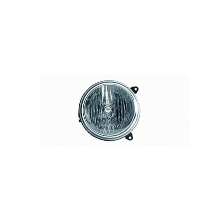 Replacement Passenger Side Headlight For 02-11 Jeep Liberty 55157140AA CH2503156