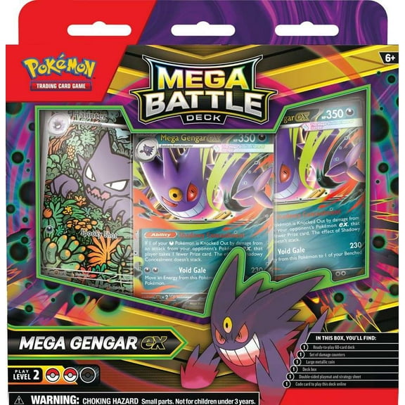 Pokemon Mega Battle Mega Gengar ex Deck [60 Cards]