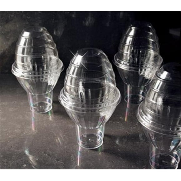 Parfait Glass Clear Dome Lid Fits Repg6  Repg9  Repg12 - Pack of 240