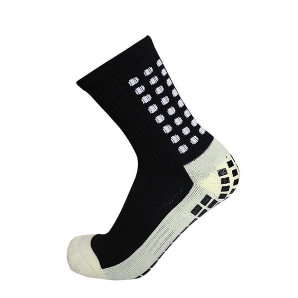 Calcetines de fútbol antideslizantes dispensados para hombres y mujeres, calcetines de tubo God, película de fricción cuadrada, toalla engrosada, pies inferiores
