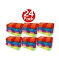 thumbnail image 3 of Kaufman - Ultrasoft, Plush ,100% Combed Ring Spun Yarn dye Cotton Velour Tonal Stripe Oversized 30”x60” Highly Absorbent, Quick Dry, Colorful Striped Beach, Pool and Bath Towel. (24-PK), 3 of 10
