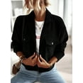 thumbnail image 2 of Manteau Décontracté pour Femmes Tempérament 2023 Couleur Unie Mode Tout-Aller, 2 of 5