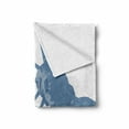 thumbnail image 2 of 4th of July Soft Flannel Fleece Throw Blanket, Independence Day Design with Old Glory Stripes and Stars Lady Liberty, Cozy Plush for Indoor and Outdoor Use, 60" x 80", Multicolor, by Ambesonne, 2 of 6