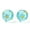 #2 Flower Pattern (17x16mm), variant on MATROOY 20pcs Transparent Lampwork Glass Beads Round with Shark Pattern 13-17mm-Planet Pattern (17x16mm)