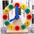 thumbnail image 4 of AURARMLET 1Pack Student Learning Clock Wooden Number Toy For Early Education And Cognitive Growth, 4 of 8