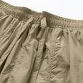 thumbnail image 6 of TKYCMSUAKI Big and Tall Shorts for Men Elastic Waisted Drawstring Solid Color Joggers Shorts Summer Lightweight Casual Short Pants with Pockets, 6 of 8
