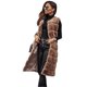 thumbnail image 1 of Women's Winter Vest Coat Round Neck Fur Long Coat With Solid Color For Woman Cold Weather Wearingbest Gift For Christmas, 1 of 1
