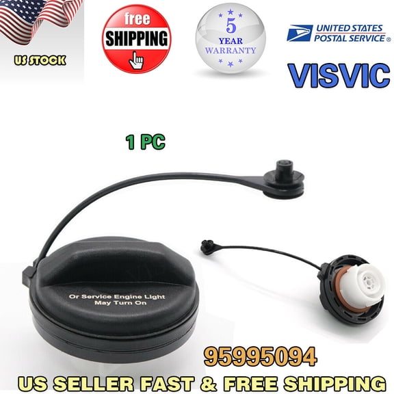 OEM Fuel Tank Gas Cap with Tether for Chevy GMC Buick Pontiac New 95995094 1PCS