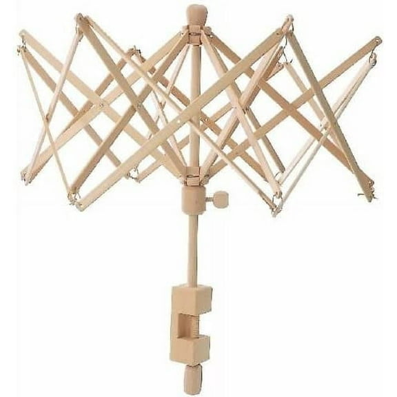 Yarn Swift Birch Wooden Umbrella (Medium) Winder Ball Winder 6 Feet