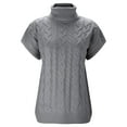 thumbnail image 2 of IMENGL Sleeveless new rope undershirt sweater, Gray L, Size M-XL, 2 of 5