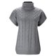 thumbnail image 1 of Gibobby Chaleco de suéter para mujer, Chaleco tipo suéter para mujer, cuello en V, uniforme Estilo, chalecos sólidos, clásicos, sin mangas, suéteres(Gris,XG), 1 of 5