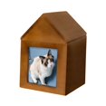 thumbnail image 2 of Urnas para cenizas de mascotas Marco de fotos de recuerdo de de madera Durable Memorial Conmemorar Funeral Elegante Pequeña casa, 2 of 6