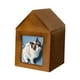 thumbnail image 2 of Urnas de cremación para cenizas de mascotas Gloria Recuerdo de madera Marco de exhibición de fotos Pequeña casa, 2 of 7