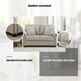 thumbnail image 5 of Signature Design by Ashley Gaelon Dune Loveseat, 5 of 12