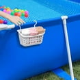 thumbnail image 6 of karymi Poolside Storage Basket Pool Side Storage Basket Set Pool Cup Above Ground Pool Accessories Pool Toy Basket Pool Storage Bins for Most Frame Pools, 6 of 8