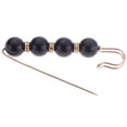 thumbnail image 1 of 1 pieza Unisex Mujer Hombre Traje con Camisa Collar Pin Ropa Broche Pin Negro Sunnimix Broche de mujer, 1 of 8