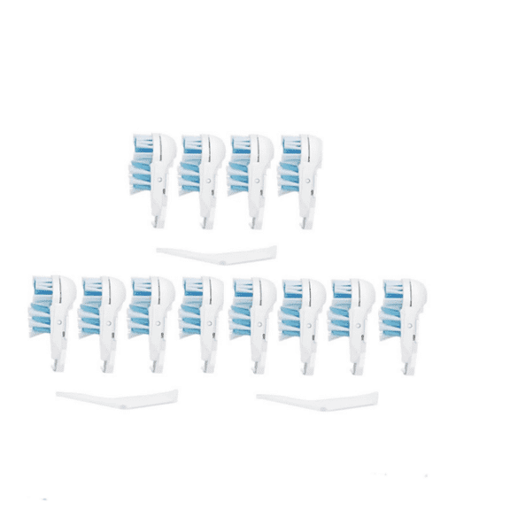 12Pcs Dual Replacement Toothbrush Electric Brush Heads ToothBrush Heads Oral b For Oral-B 3733 4732 4734