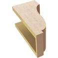 thumbnail image 6 of 6"W x 6"D x 12"H Wide Van Buren Rough Cedar Woodgrain TimberThane Corbel, Primed Tan, 6 of 6