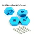 thumbnail image 5 of 4Pcs 12mm Metal Wheel Hex Hubs With Axle Pins For Traxxas 1/16 E-Revo Slash 4WD Summit VXL RC Car Vehicle, 5 of 6