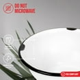 thumbnail image 5 of Red Co. Set of 4 Enamelware Metal Classic 20 oz Round Cereal Bowl, Distressed White/Black Rim, 5 of 9