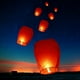 thumbnail image 3 of Linternas Kongming, luces de deseos ignífugas, especialmente para parejas en fiestas, linternas de bendición, 3 linternas del cielo, rojas, 3 of 5