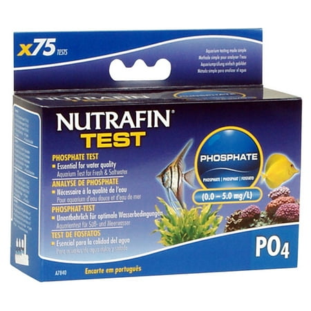 Phosphate Test (0.0-5.0 mg/l) for Fresh and Saltwater - 75 tests