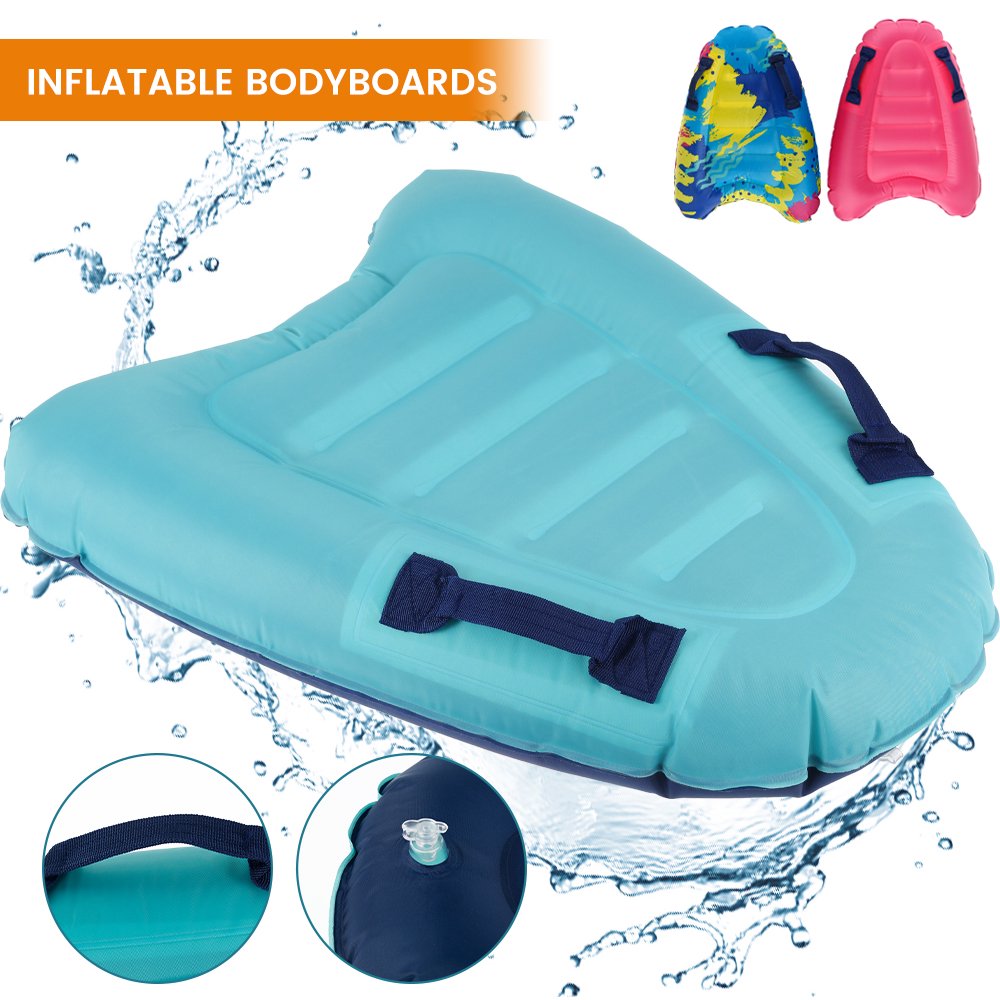 HOTBEST Swimming Pool Inflatable Bodyboards Swimming Float Kickboard