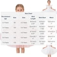 thumbnail image 2 of Ugoldhm Girls Ruffle Sleeve Polka Dot Tulle Dress - Square Neck Party & Wedding Flower Girl Gown (2-8 Years), 2 of 7