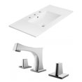 thumbnail image 1 of American Imaginations 35.5-in. W Ceramic Top Set White AI-15868, 1 of 1
