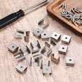 thumbnail image 4 of Uxcell Clips de Luz de Tira LED Impermeables [50pcs] - Clips de Montaje con Tornillos para Tira de Neón Flexible LED de 13x15mm, Señales de Neón DIY - [Plata - 0.6 IN], 4 of 6