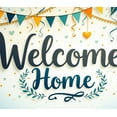 thumbnail image 3 of Festive Colors Homecoming Banner Party Decoration Welcome Home Banner for Family Gathering Indoor Decor Celebration, 3 of 6