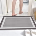 thumbnail image 4 of Alfombra de baño absorbente antideslizante | Alfombra de microfibra lavable a máquina | Alfombra de pelo largo para sala de estar, dormitorio, cocina, lavandería, 4 of 6