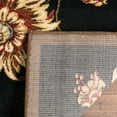 thumbnail image 4 of SAFAVIEH Lyndhurst Milo Floral Border Area Rug, Black/Multi, 3'3" x 5'3", 4 of 6