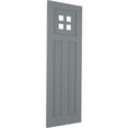 thumbnail image 2 of Ekena Millwork 12"W x 30"H True Fit PVC San Antonio Mission Style Fixed Mount Shutters, Ocean Swell (Per Pair - Hardware Not Included), 2 of 7