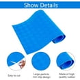 thumbnail image 4 of RUseeN Swimming Pool Ladder Mat, 36 inch X 9 inch Protective Pool Ladder Pad Step Mat with Non-Slip Texture, Blue Medium Pool Step Mat, 4 of 7