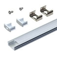 thumbnail image 1 of Armacost Lighting 960050 Surface Channel Mount with Diffuser, Aluminum, 1 of 3