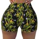 thumbnail image 2 of Balery Corn And Dragonflies Pantalones cortos de entrenamiento estampados para mujer, sin costuras, ajustados, para gimnasio, yoga, correr, deportes, ejercicio activo, fitness.-XX-Large, 2 of 8